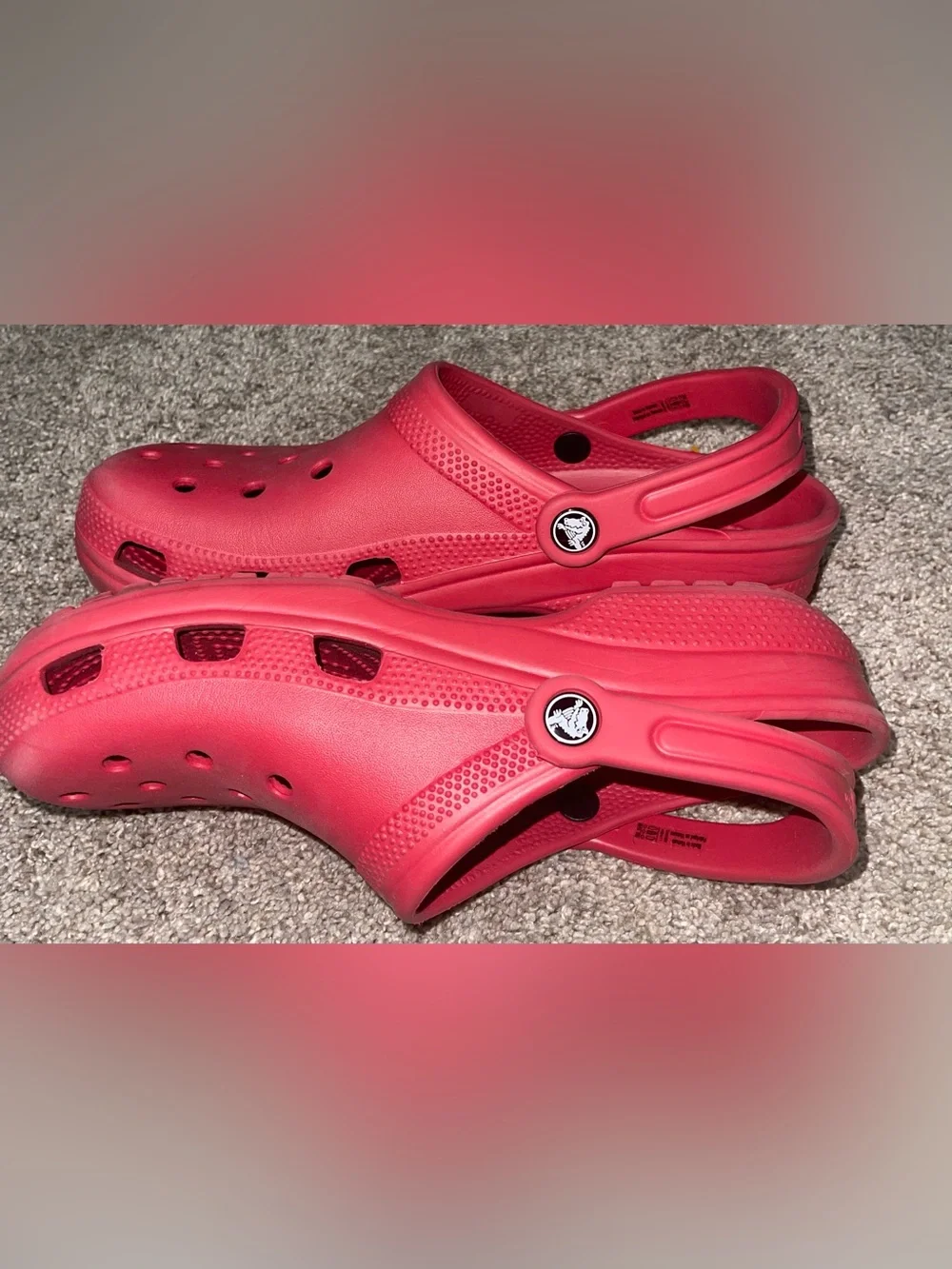 Crocs Classic red 9 11